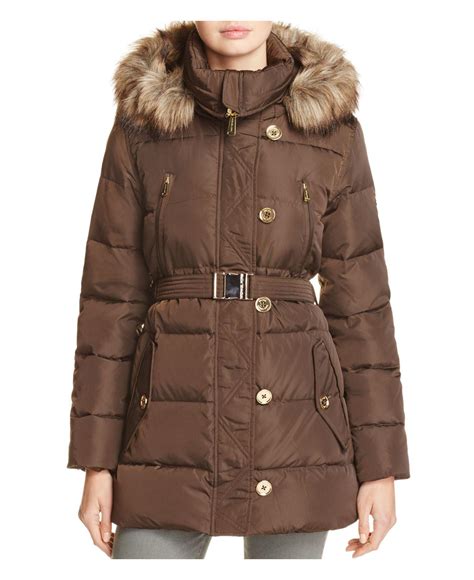 michael kors rain jackets for women|Michael Kors ladies puffer coats.